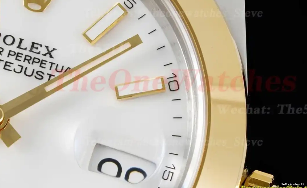 Datejust King 41mm Stk YG 904L White Jubilee VR3235 126303 SS 0626